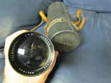  Lentar Camera Lens Soligor Telephoto 1:3.5 f=180mm in case