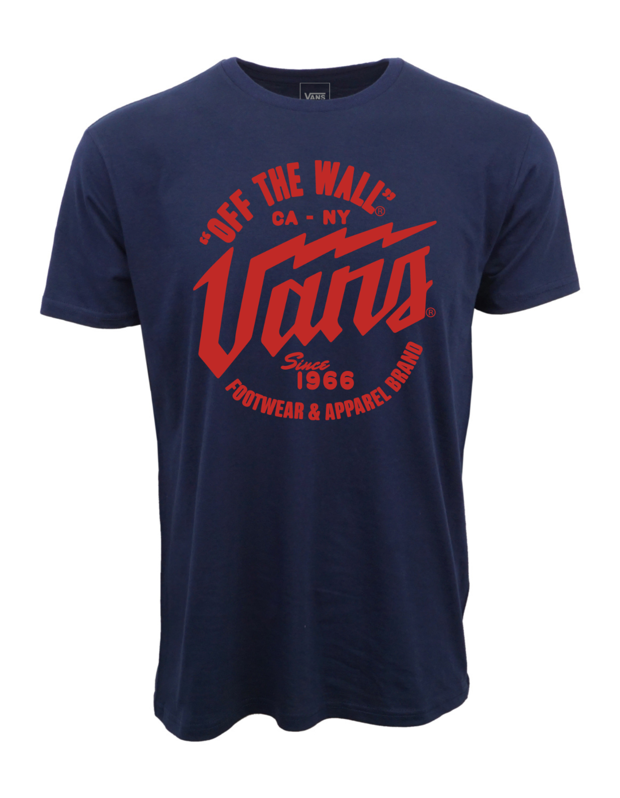 VANS Men's Bolt Navy Premium T-Shirt New-image
