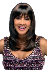 CHARLI-V - VIVICA A FOX SYNTHETIC PURE STRETCH CAP FULL WIG LAYERED BOUNCE CURL