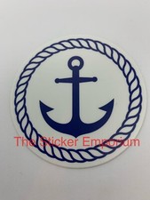 Rope  Anchor Ocean Beach Nautical Sailing Boating Sea Sticker Aesthetic Decal