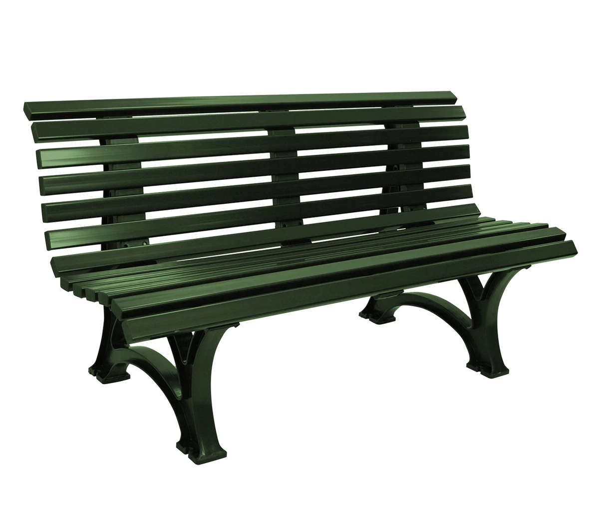 Parkbank Gartenbank Kunststoff Gartenmöbel Bank HELGOLAND 3-er  