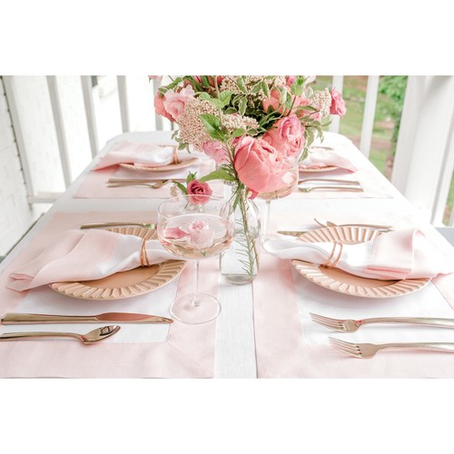 Solino Home 100% Pure Table Linen Placemats Cloth for Fall Dining - Contempo - Picture 24 of 106