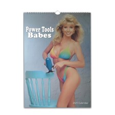 80s Vinted Power tools Babes Personalised calendar 2027/8 choose start