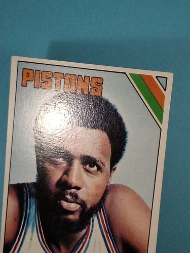 1975-76 Topps Howard Porter Detroit Pistons #138 EX-NM+ 🏀 - Picture 4 of 10
