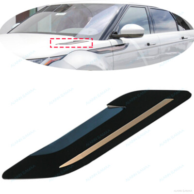 Hood Vent Cover Grille Fit For LR Range Rover Evoque 2020-2022 LR114466,LH,Gold