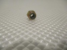ONE NEW LOT OF 116 ZINC PLATED 1/4 NYLON INSERT LOCK/STOP NUTS.