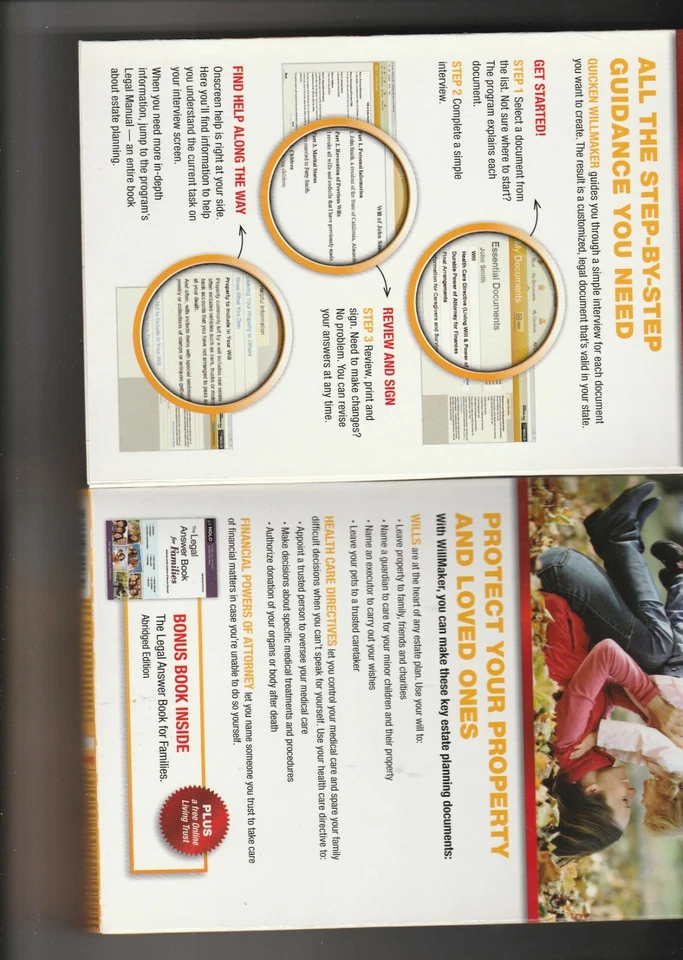 Quicken WillMaker Plus 2014 by Nolo ~  Windows XP/Vista/7/8 ~ CD-ROM - Image 2 of 4