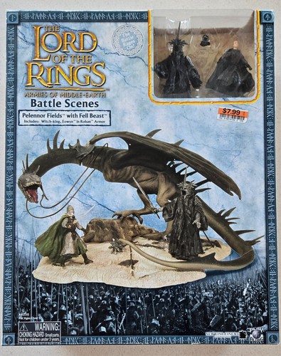 Lord of the Rings Battle Scenes: Pelennor Fields with Fell Beast - NEW:Unopened - 第 1/6 張圖片