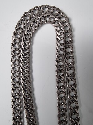 Vintage Sterling Silver 925 Men's Women's Necklace Chain Jewelry