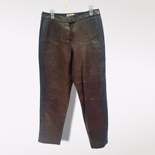 Bagatelle Vintage Black Leather Pants size 12