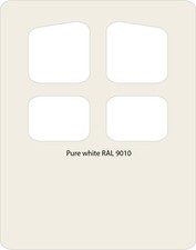 PVC Paint Window & Door Paint – 400ml Aerosol, 45 Colours, Matte or Gloss Finish