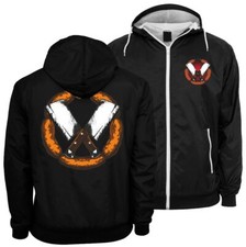 Herren Windbreaker Regenjacke Hausschlachtung Fleischer Metzger wurst motive