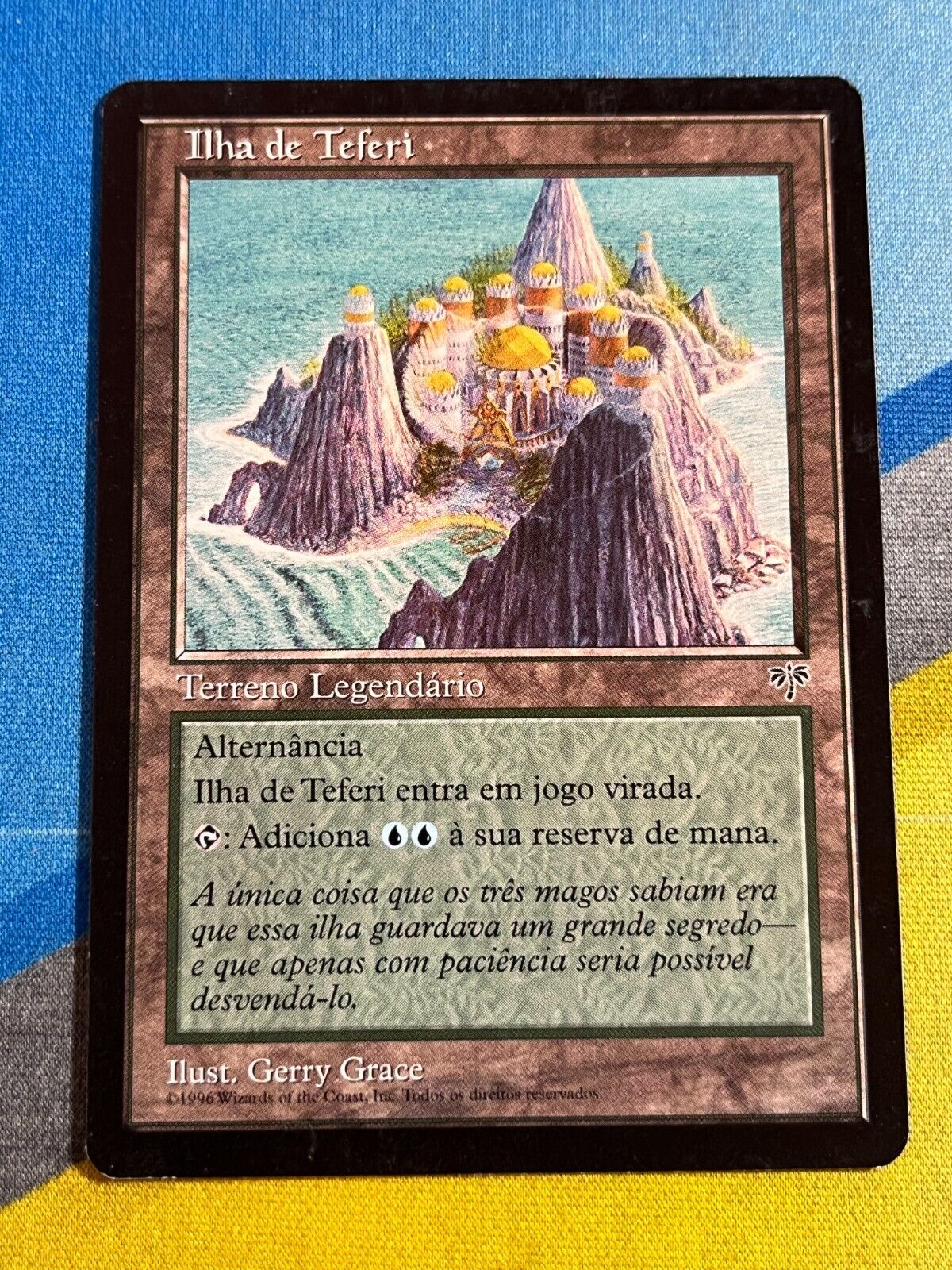 Magic the Gathering MTG Mirage TEFERI'S ISLE Portuguese