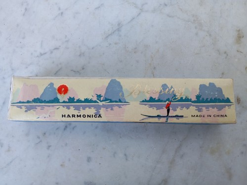 True Vintage Blessing Harmonica & Case Years 1960s China Vintage Great Sound - Picture 11 of 15