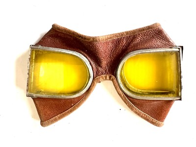 Motorradbrille Pilot Luftfahrt 1. Weltkrieg 1914 1918 ww1
