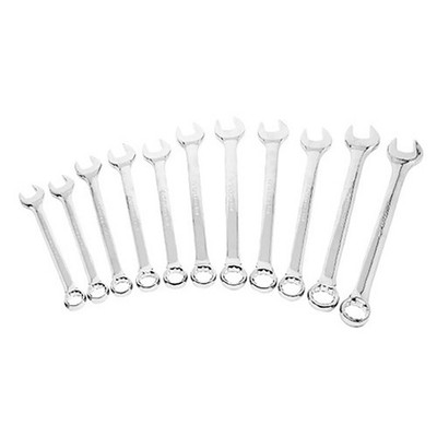 Performance Tools 11 Piece Full Polish Combination Wrench Set - Sae W1061