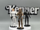 Vintage Custom Kenner Star Wars Figures Luke Stormtrooper, Death Star Droid 3.75