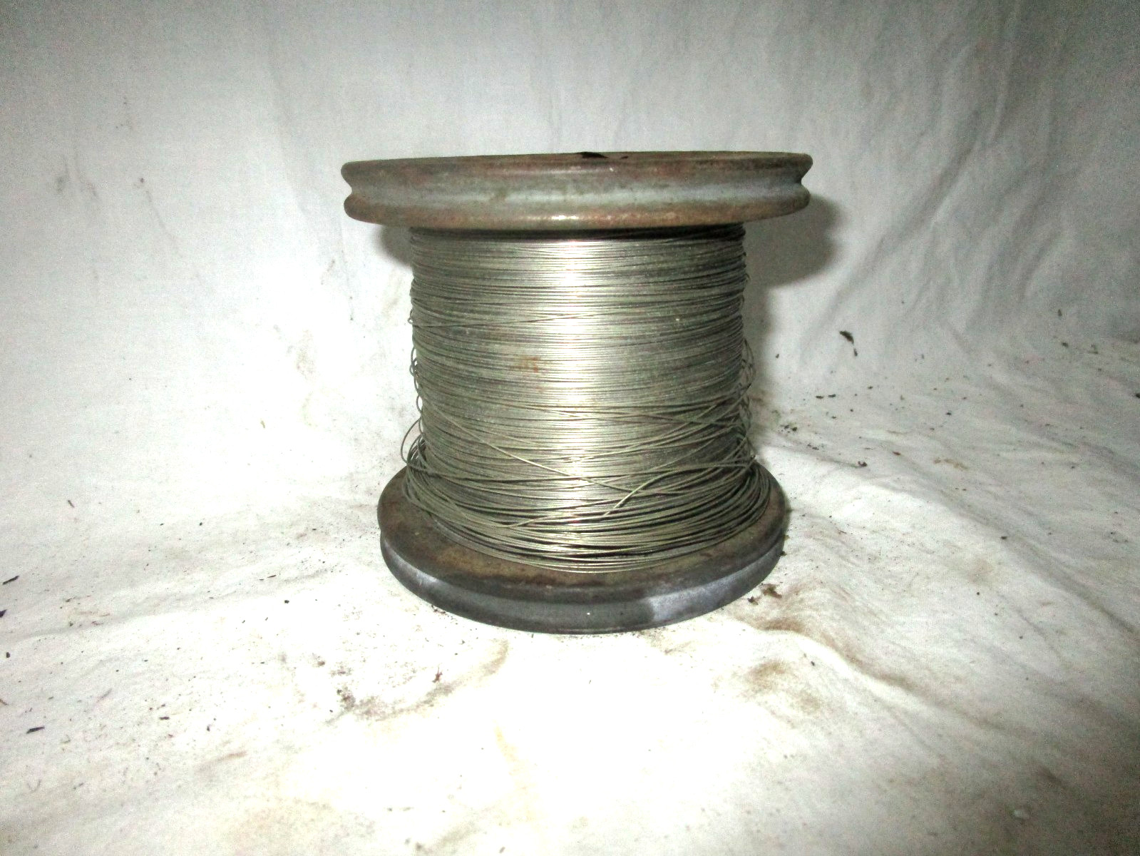 NOS Driver Harris Company 4 3/4 lb. spool of Nickle (chrome?) wire