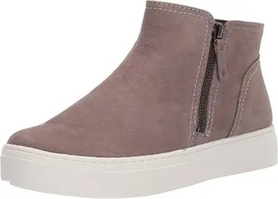 Naturalizer Celeste Booties Ankle Boot Womens Size 8.5 Wide Gray Nubuck