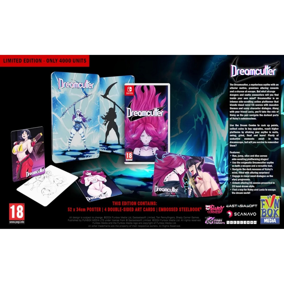 【新品】Dreamcutter Limited Edition Dreamcutter Limited Special Edition - Collector Steelbook Included