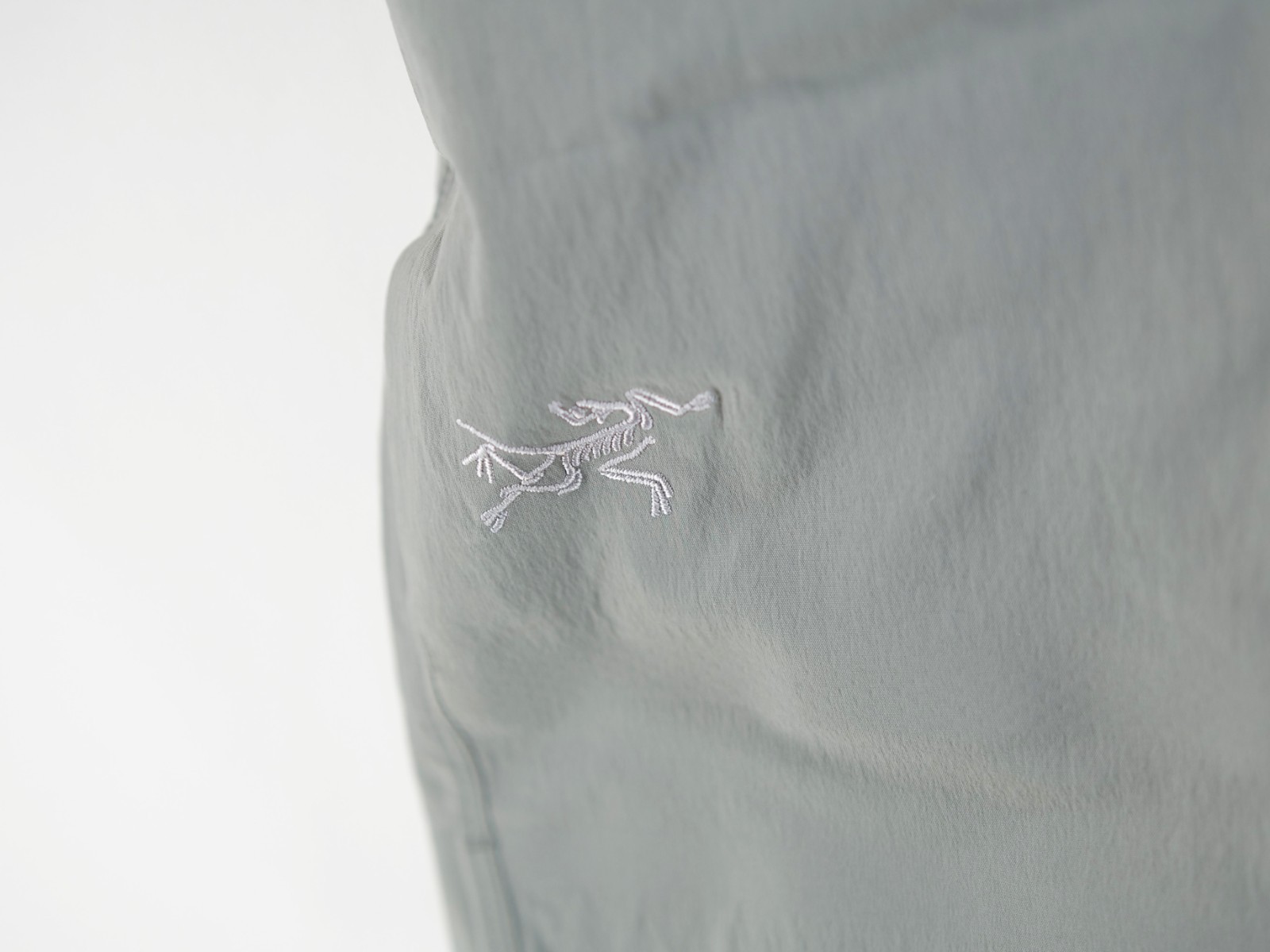 Arc’teryx Lefroy Short Men hiking Gray belt shorts quick dry lightweight 32 thumbnail 3