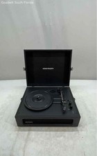 Crosley Voyager CR8017A-BK Black Built-In Bluetooth Receiver Portable Turntable