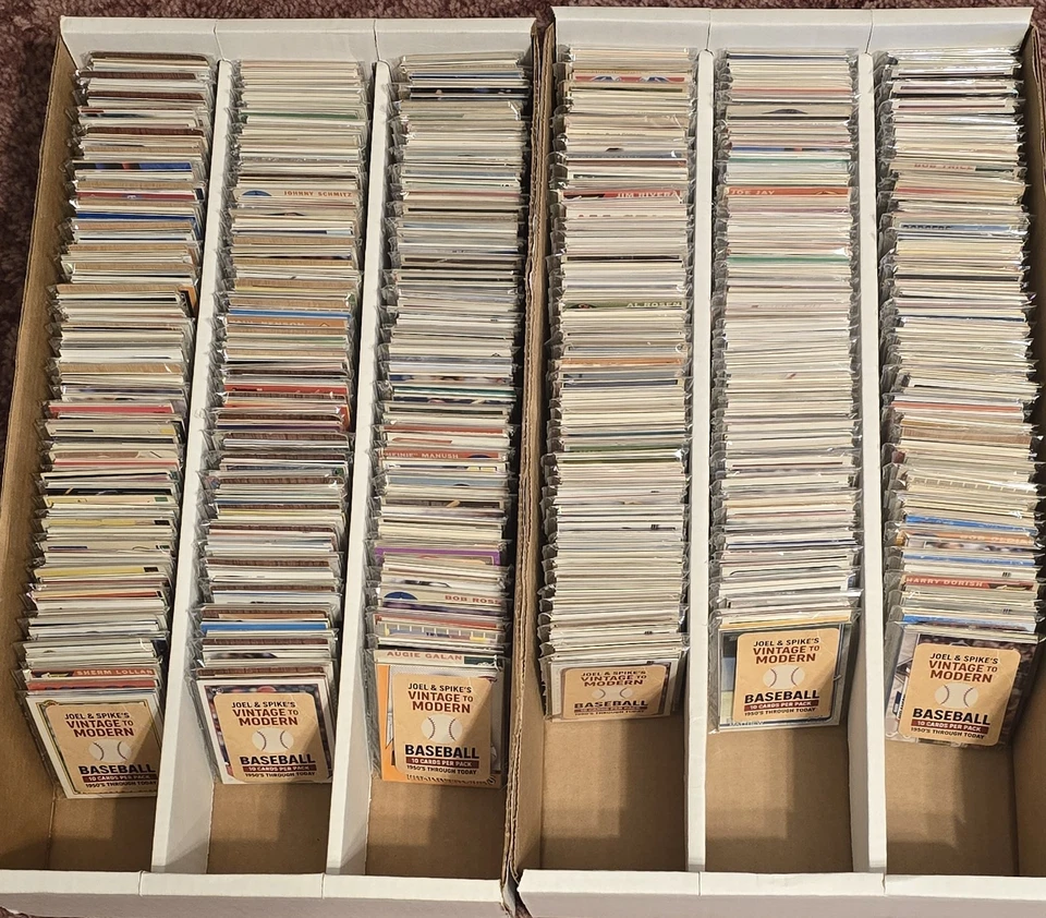 Paquete misterioso de tarjetas de béisbol - (36) paquetes de 10 tarjetas - Chase 1960 Topps Hank Aaron Foto 3 de 4