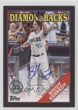 2023 Series 1 1988 Topps Baseball Black 199/199 Buddy Kennedy #88BA-BK Auto 2d9
