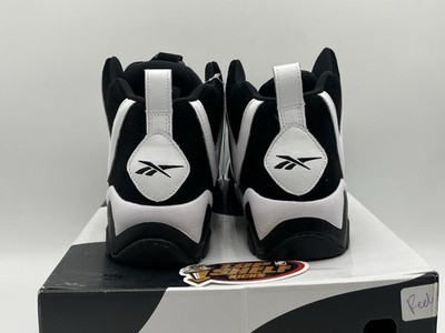 DS Reebok Kamikaze II Size 12 Authentic Shawn Kemp Black White OG