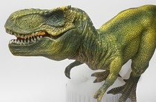Schleich Tyrannosaurus Rex Dinosaur Figure 16454 Retired 2001 Green T Rex