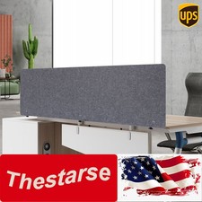 Office Table Partition Desk Divider Desktop Privacy Panel 150*60.45*2.54 cm