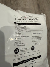 Aeroflow Breastpumps Double Pumping Kit for Spectra Breast pPumps 19mm