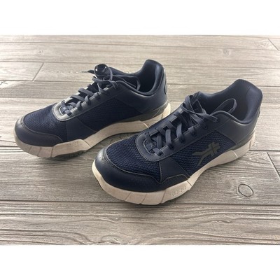Kuru Quantum Mens 11.5 Navy Blue White Walking Shoes Sneakers 104910115