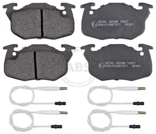 A.B.S. 36766 brake pad set, disc brake for Citroën Mega Peugeot