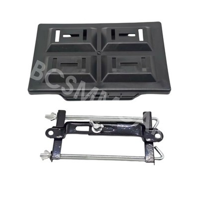 Car Battery Tray Hold Battery Storage Holder Bracket Down Clamp Kit Adjustable