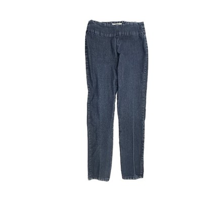 D. Jeans Pull On Skinny Women's size 8 Dark Wash Blue Denim jeans