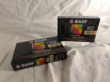 BASF COMPACT VIDEO CASSETTES 90 FANTASTIC COLOURS 8MP / Vintage