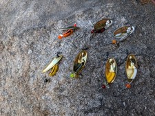 Inline Spinner 7 Patterns WTA Sidewinder Trout Walleye Bass Pike Crappie