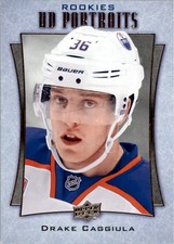 2016-17 Upper Deck UD Portraits #P78 Drake Caggiula - HKY