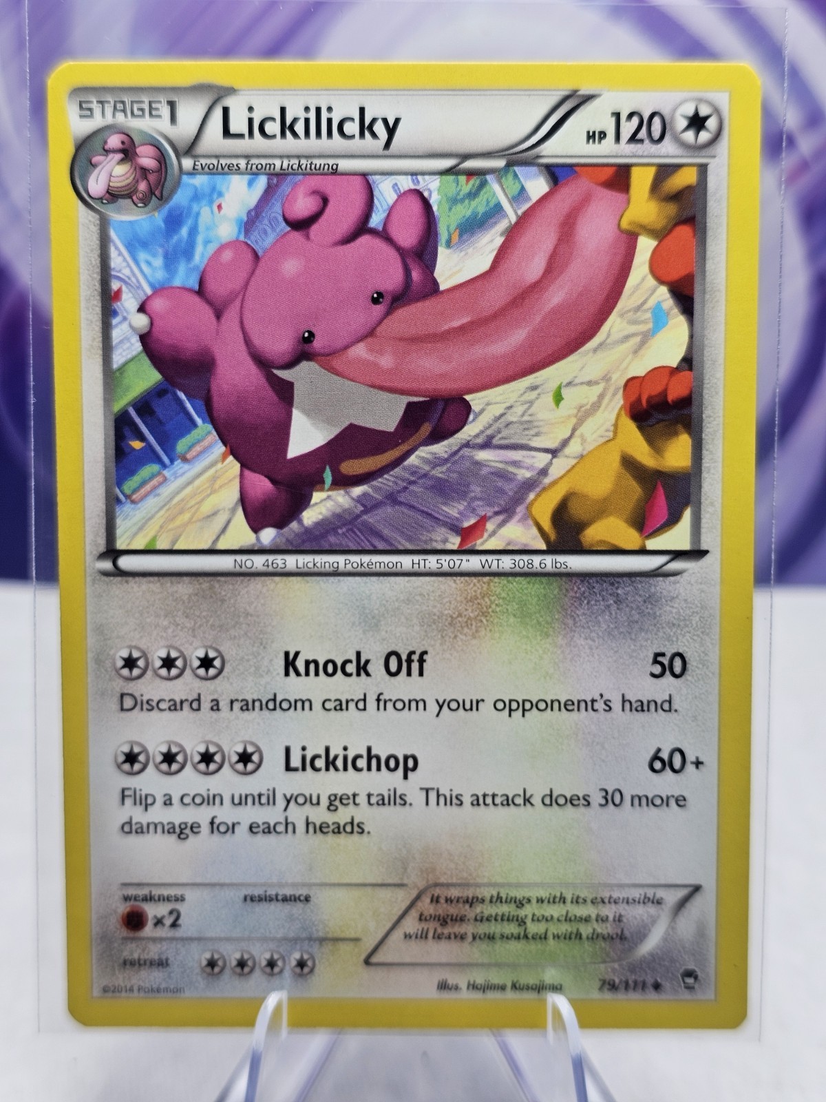 Lickilicky XY - Furious Fists Pokemon 79/111 Uncommon