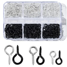 300pcs Small Screw Pins Eye Pins Pendants for Jewelry Making  DIY Crafts, Mini