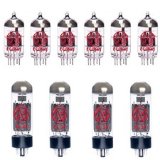 Kit Valvola di Ricambio per Laney VH100R (5 x ECC83 1 x Bilanciato ECC83 4 x Matc...