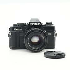 Minolta X-700 SLR Film Camera Kit w/ MD 50mm f2 Lens 162