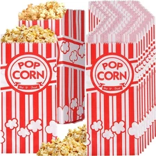 1000PCS Popcorn Bags Individual Servings - Disposable Paper Popcorn 1 oz Bags