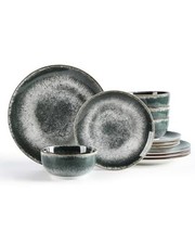 Dinnerware Sets Service for 4, 12 pcs DarkGray Service for 4 12 Pcs