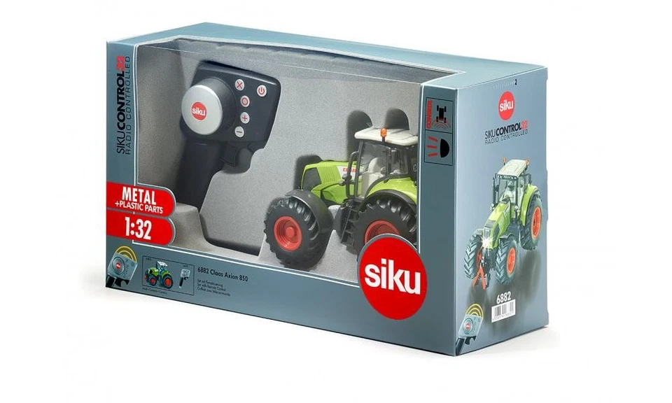 SIKU, Trattore CLAAS Axion 850 radiocomandato con sollevatore anteriore, 1/32... - Immagine 3 di 3