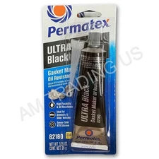 Permatex 82180 Ultra Black Maximum Oil Resistance RTV Silicone Gasket Maker...