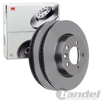 2X NK Bremsscheiben 317Mm BelÜFtet Vorne Passend FÜR Land Rover Discovery Range