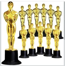 6" Gold Award Trophy, Award Statues, Statues Trophies for Award Ceremony 9 total