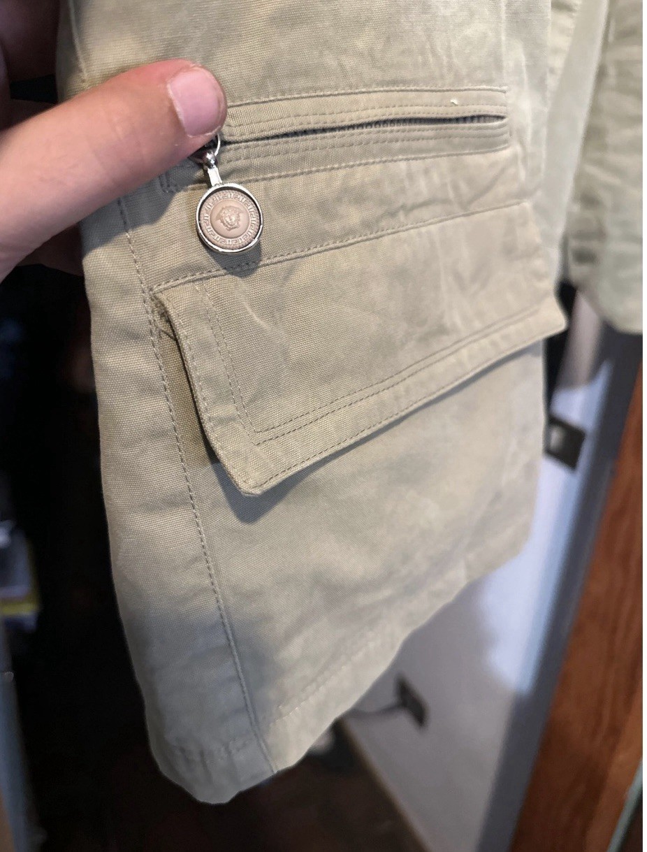 Gianni Versace Reversible Silk Coat Jacket Size M thumbnail 8